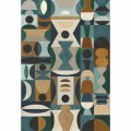 Mural retro geometryczny Casamance 75564282 Modelage Panoramas 2