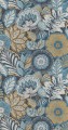 Tapeta kwiaty i liście Casadeco BALI 88156822 Batik Bali