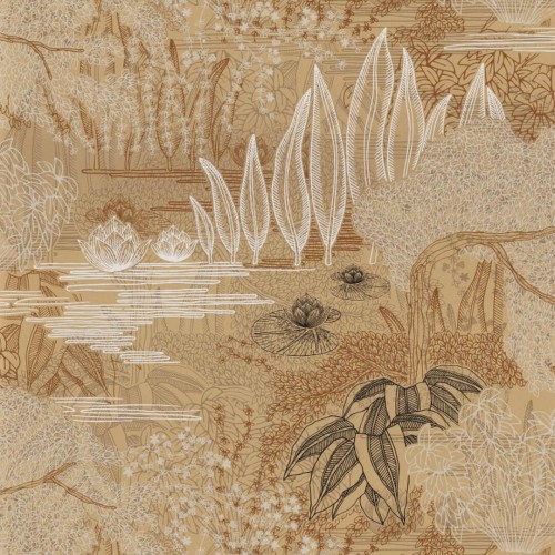 Tapeta wodny ogród Casamance 75680508 Jasmin Square Jasmin