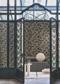 Tapeta linie Casamance 75701426 Hector Square Jasmin