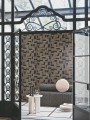 Tapeta linie Casamance 75701936 Hector Square Jasmin