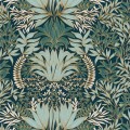 Tapeta roślinny ornament Casamance 75733568 Chardon Square Jasmin