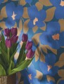 Tapeta kwiaty retro Casadeco CONI 88392521 Flower Power Iconic