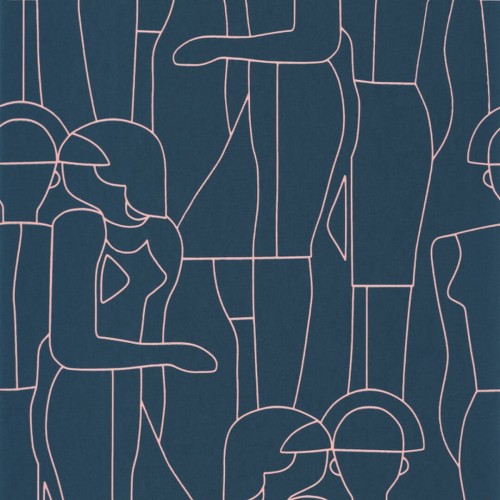 Tapeta linie, modelki Casadeco CONI 88436818 Model Iconic
