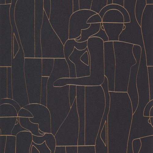 Tapeta linie, modelki Casadeco CONI 88439909 Model Iconic