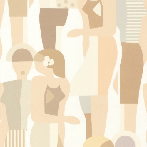 Tapeta modelki Casadeco CONI 88444111 Fashion Week Iconic