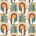 Mural w stylu retro Casadeco CONI 88467205 S Pop Iconic
