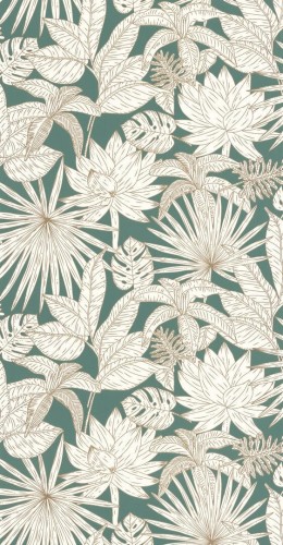 Tapeta egzotyczna roślinność Caselio GCO 101437299 Hawai Green & Co