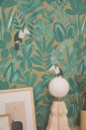 Tapeta tropikalne liście i tukany Caselio GCO 103920736 Rio Green & Co