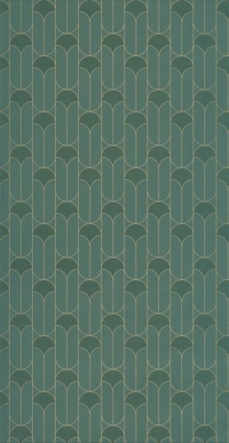Tapeta w stylu art-deco Caselio GCO 103967371 Paris Green & Co