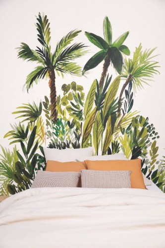 Mural tropikalny Caselio GCO 104007003 M Fidji Green & Co