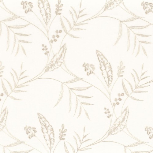 Tkanina Woal z roślinnym wzorem Camengo 48810253 Sisteron Sheer Alpilles - 282 cm szer.