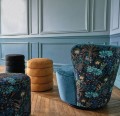 Tkanina welur Casamance 49921422 Lazuli Opium