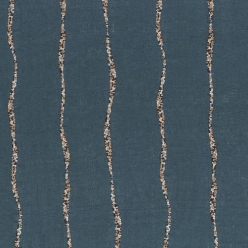 Tkanina ze wzorem prążków Casamance 48380450 Anthere Symbiose