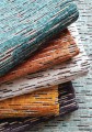 Tkanina z prążkami Casamance 49770105  Lullabird Voyage Imaginaire