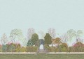 Mural botaniczny ogród Cole & Son Reverie 120/4012 The Gardens (zestaw 2 rolek)