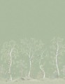 Mural drzewa Jedwab Cole & Son Seasonal Woods Silk 120/6021S The Gardens (zestaw 2 rolek)