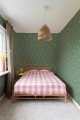 Tapeta lilie wodne Sandberg S10149 Elmire Emerald Huset i Solen