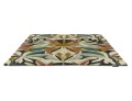 Dywan z nowoczesnym adamaszkiem Harlequin MELORA HEMPSEED EXHALE GOLD 142701
