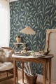 Fototapeta liście Sandberg S10221 Jennie Classic Blue Villa Dalaro II