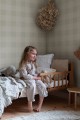 Tapeta w kratkę Sandberg S10228 Lykke Spring Green Villa Dalaro II