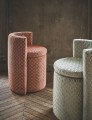 Tkanina aksamit obiciowy Casamance 31580336 Inseparables Defile
