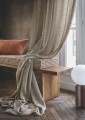 Tkanina tapicerska plecionka Casamance 31650165 Effigie Defile