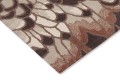 Dywan brązowy wełniany FEATHERS NATURAL 162404