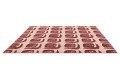 Dywan geometryczny WOODBLOCK RED 163003