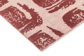 Dywan geometryczny WOODBLOCK RED 163003