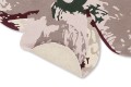 Dywan kwiat SHAPED MAGNOLIA LIGHT BURGUNDY 162303