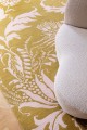 Żółty dywan w kwiaty BAROQUE YELLOW 162906
