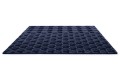Nowoczesny dywan w pepitkę HOUNDSTOOTH BLUE 162808