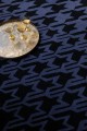 Nowoczesny dywan w pepitkę HOUNDSTOOTH BLUE 162808