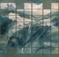 Fototapeta las za oknem Wall&Deco WET_FB2201 Forest Bathing WET SYSTEM 2022