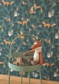 Tapeta przyjaciele lasu Casadeco OUAT 88277253 Woodland Friends Once Upon A Time