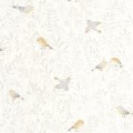 Tapeta ptaszki Casadeco OUAT 88319021 Flying Bird Once Upon A Time