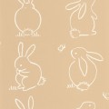 Tapeta króliczki Casadeco OUAT 88381887 Funny Bunny Once Upon A Time