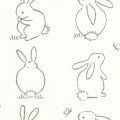 Tapeta króliczki Casadeco OUAT 88389050 Funny Bunny Once Upon A Time