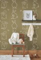 Tapeta króliczki Casadeco OUAT 88389050 Funny Bunny Once Upon A Time