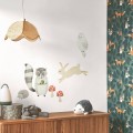Dekoracje ścienne zestaw leśnych zwierząt Casadeco OUAT 88579023 Kit Animals Forest Once Upon A Time