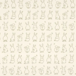 Tkanina w króliczki Camengo OUAT 88517027 Bunny Once Upon A Time