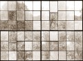 Fototapeta okna fabryki Rebel Walls R14383 Factory Window Sepia Rebel Favorites
