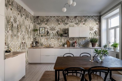 Fototapeta zaczarowany las Rebel Walls R16213 The Swedish Forest White Rebel Favorites