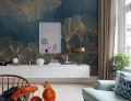 Fototapeta z eleganckim złotym wzorem Rebel Walls R17091 Opulence Rebel Favorites