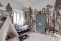 Fototapeta skandynawski las Rebel Walls R17203 Scandinavian Bellewood Dawn Rebel Favorites