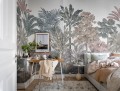 Fototapeta tropikalny las Rebel Walls R17593 Tropical Bellewood Bubblegum Rebel Favorites