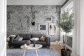 Fototapeta cegła Rebel Walls R17873 Barcelona Grey Rebel Favorites