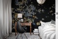 Fototapeta roślinna Rebel Walls R19297 Fragile Beauty Dark Blue Imperfections