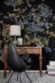Fototapeta roślinna Rebel Walls R19297 Fragile Beauty Dark Blue Imperfections